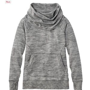 LL Bean cowl sweatshirt - S Petite